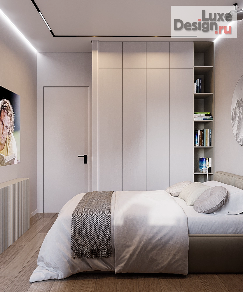 Дизайн интерьера двухкомнатной квартиры "Квартира ЖК Роттердам МСК" (фото 16)