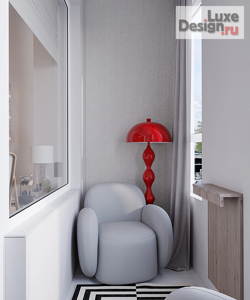 Дизайн интерьера двухкомнатной квартиры "Квартира ЖК Роттердам МСК" (фото 12)