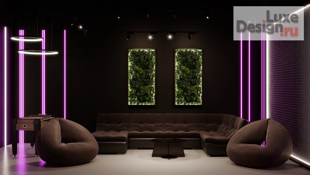 Дизайн интерьера клуба "Компьютерный клуб AURA, Елабуга" (фото 4)