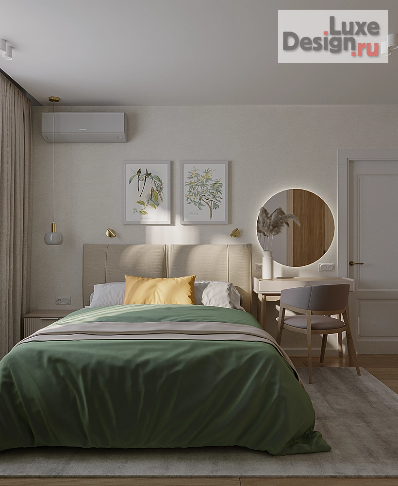 Дизайн интерьера двухкомнатной квартиры "Двушка в П-44 Митино" (фото 3)