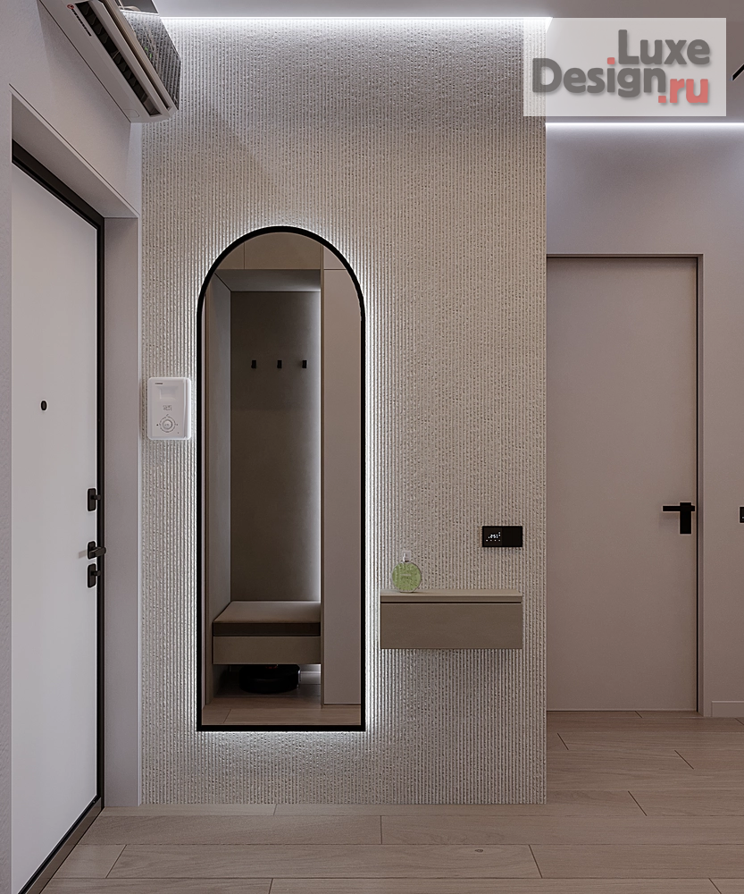 Дизайн интерьера двухкомнатной квартиры "Квартира ЖК Роттердам МСК" (фото 14)