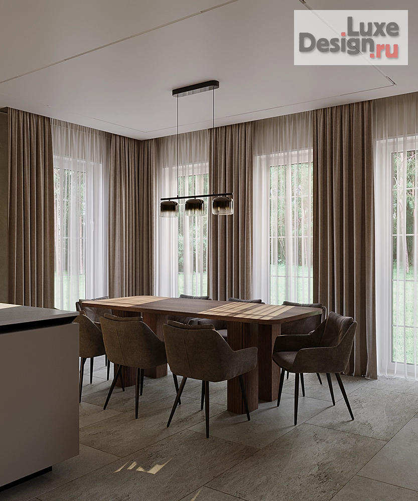 Дизайн интерьера частного дома "Загородный дом в г. Серпухове" (фото 4)