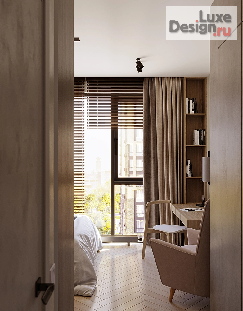 Дизайн интерьера квартиры студии "Студия ЖК Метрополия МСК" (фото 7)