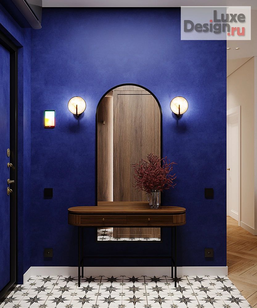 Дизайн интерьера двухкомнатной квартиры "Квартира 49 кв.м. ЖК Legenda Business СПб." (фото 1)