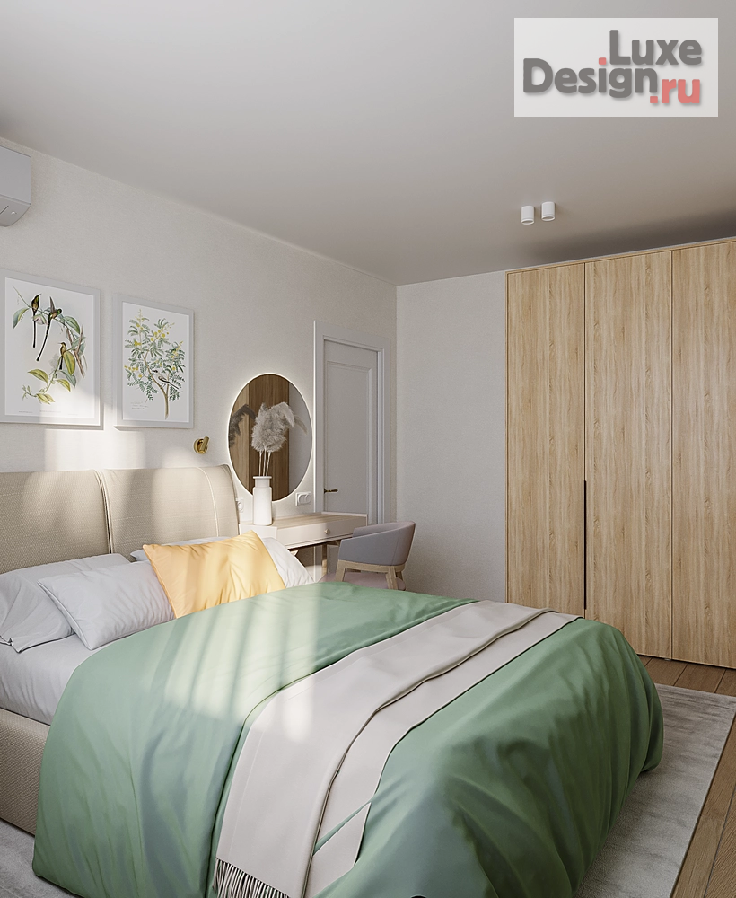 Дизайн интерьера двухкомнатной квартиры "Двушка в П-44 Митино" (фото 4)