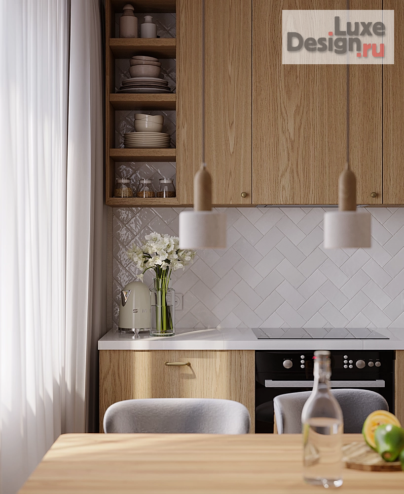 Дизайн интерьера двухкомнатной квартиры "Двушка в П-44 Митино" (фото 17)