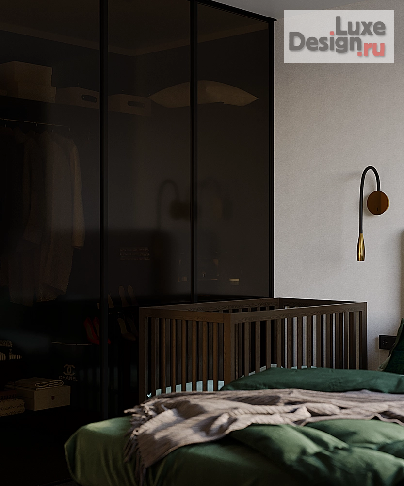 Дизайн интерьера трехкомнатной квартиры "Квартира в ЖК Прайм Приморский СПб (с частичной отделкой от застройщика)" (фото 9)