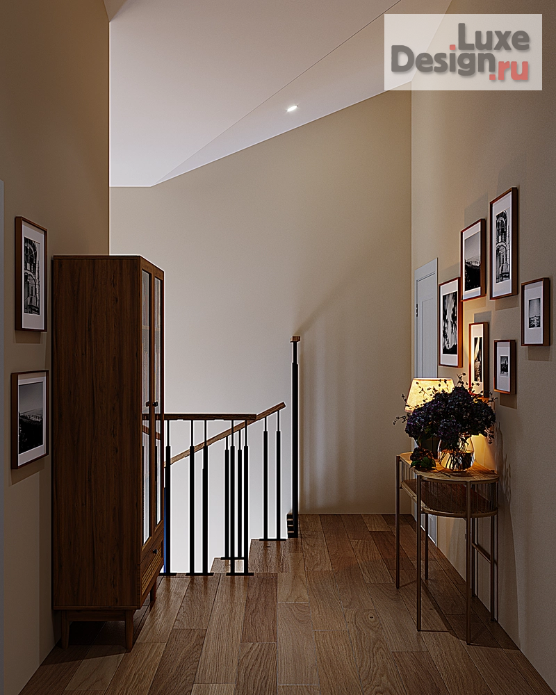 Дизайн интерьера загородного дома "Дом КП Юкковское Спб часть 1" (фото 2)