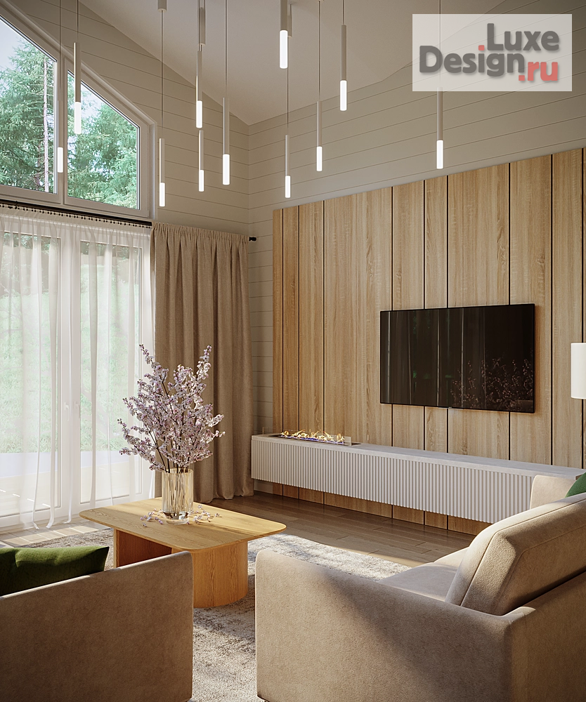 Дизайн интерьера частного дома "Дача на Истре 170 кв.м." (фото 1)