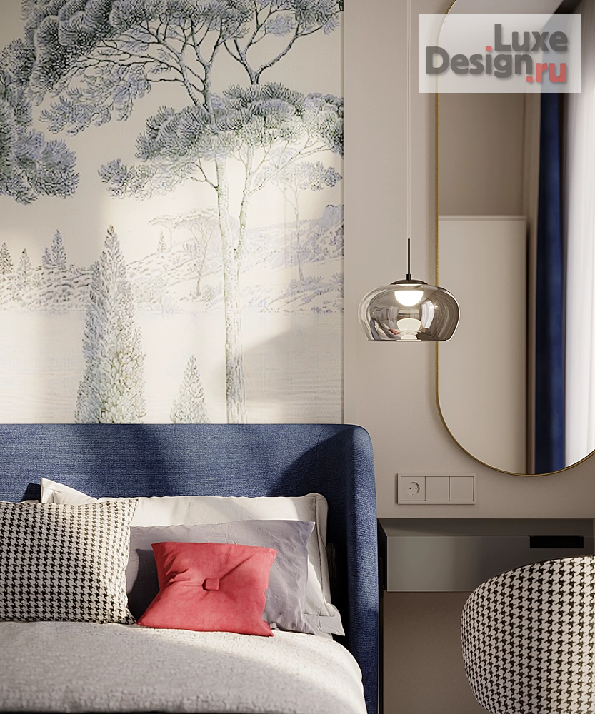 Дизайн интерьера двухкомнатной квартиры "Квартира 49 кв.м. ЖК Legenda Business СПб." (фото 6)