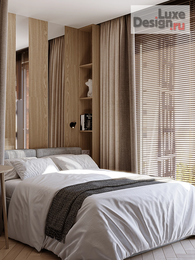 Дизайн интерьера квартиры студии "Студия ЖК Метрополия МСК" (фото 5)