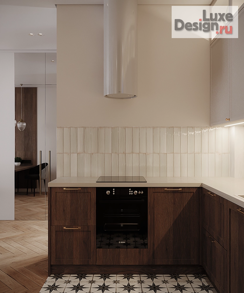 Дизайн интерьера двухкомнатной квартиры "Квартира 49 кв.м. ЖК Legenda Business СПб." (фото 16)