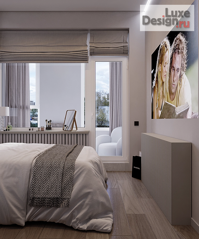 Дизайн интерьера двухкомнатной квартиры "Квартира ЖК Роттердам МСК" (фото 19)