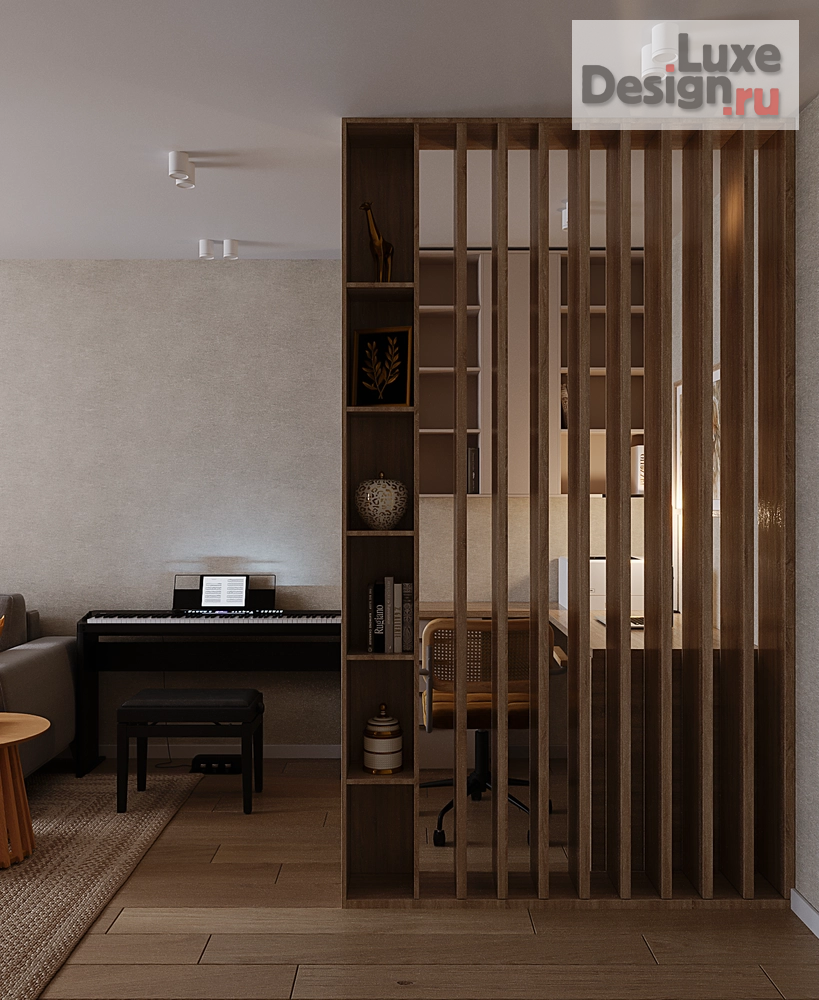 Дизайн интерьера двухкомнатной квартиры "Двушка в П-44 Митино" (фото 11)