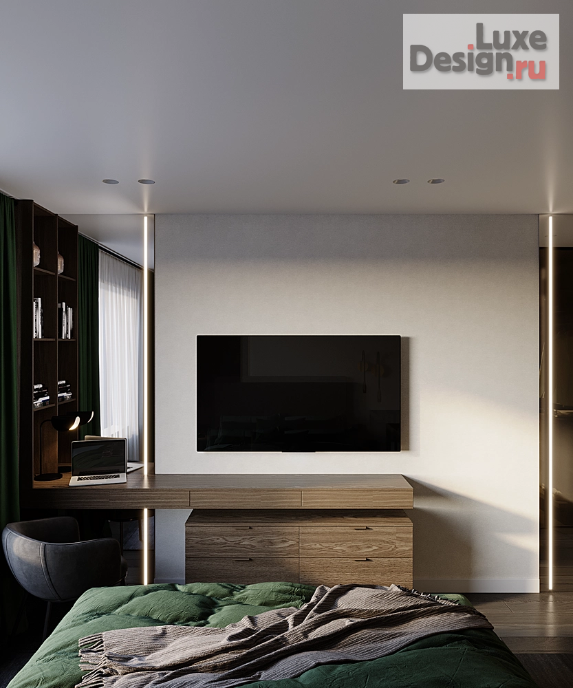 Дизайн интерьера трехкомнатной квартиры "Квартира в ЖК Прайм Приморский СПб (с частичной отделкой от застройщика)" (фото 11)