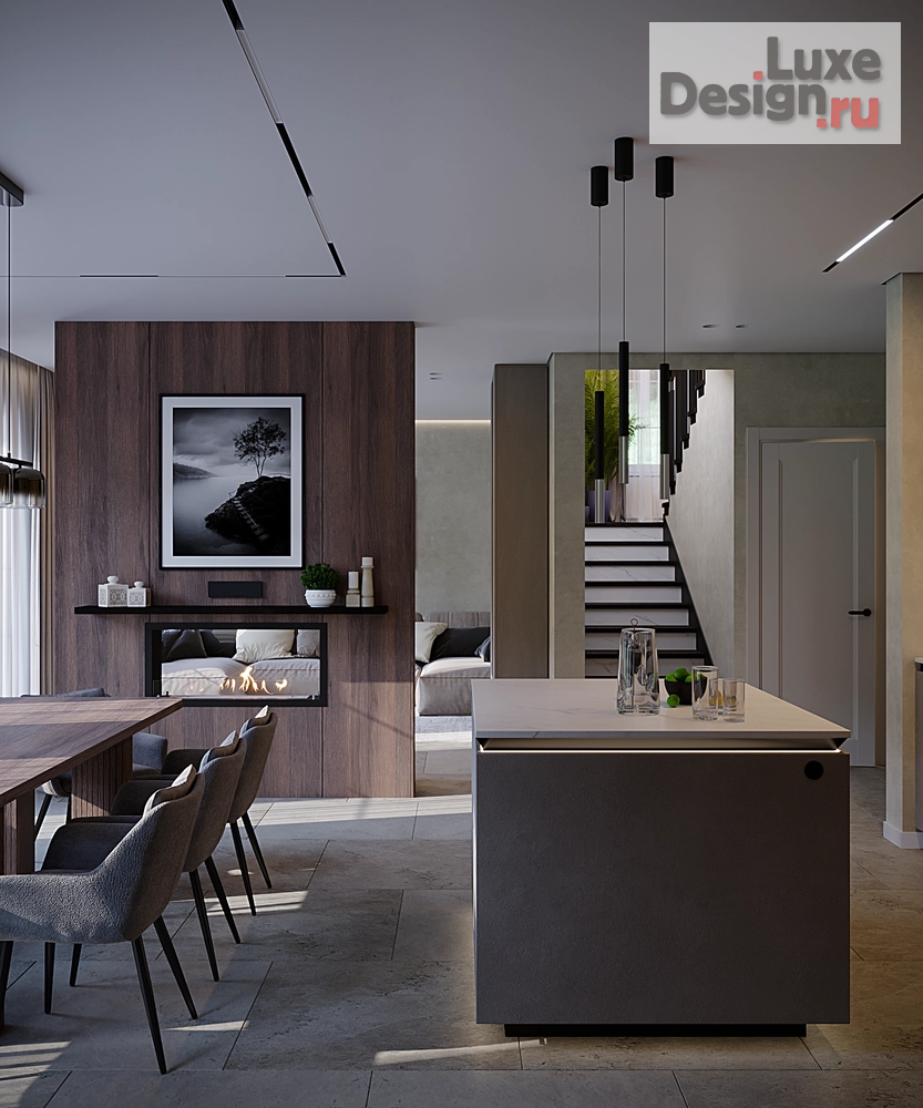 Дизайн интерьера частного дома "Загородный дом в г. Серпухове" (фото 6)