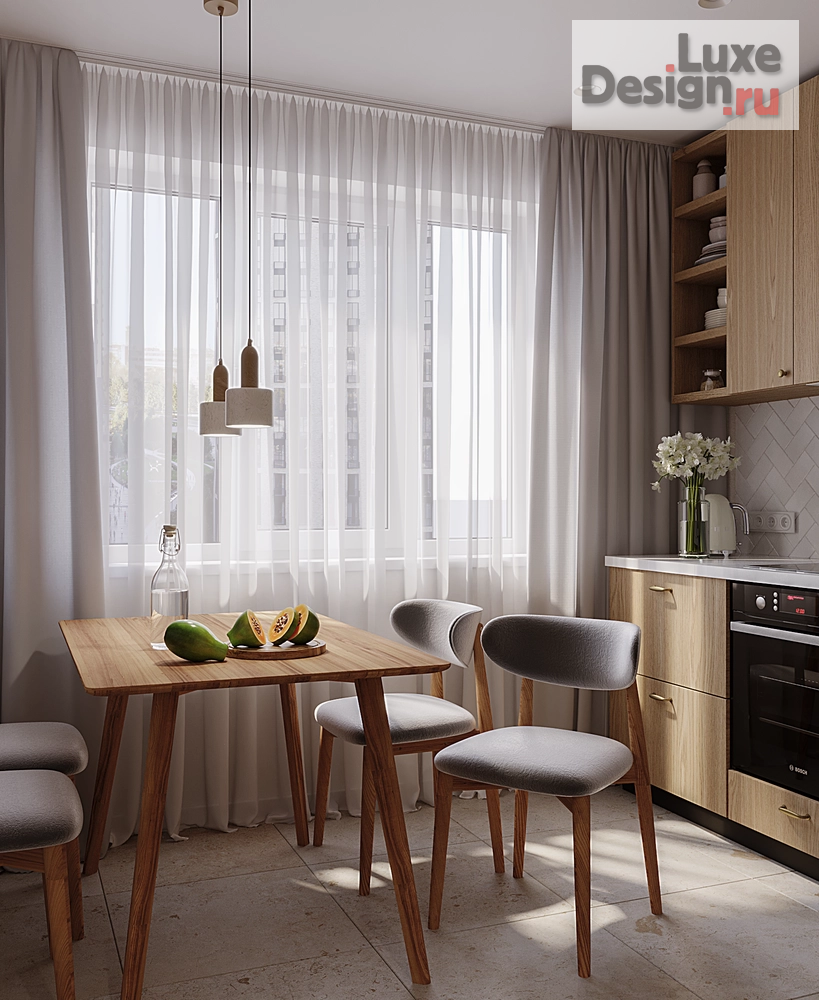 Дизайн интерьера двухкомнатной квартиры "Двушка в П-44 Митино" (фото 18)