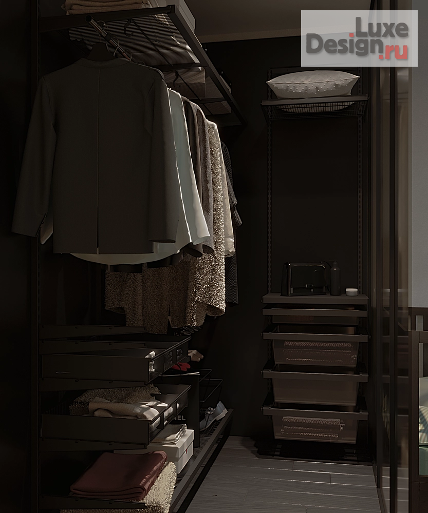 Дизайн интерьера трехкомнатной квартиры "Квартира в ЖК Прайм Приморский СПб (с частичной отделкой от застройщика)" (фото 16)