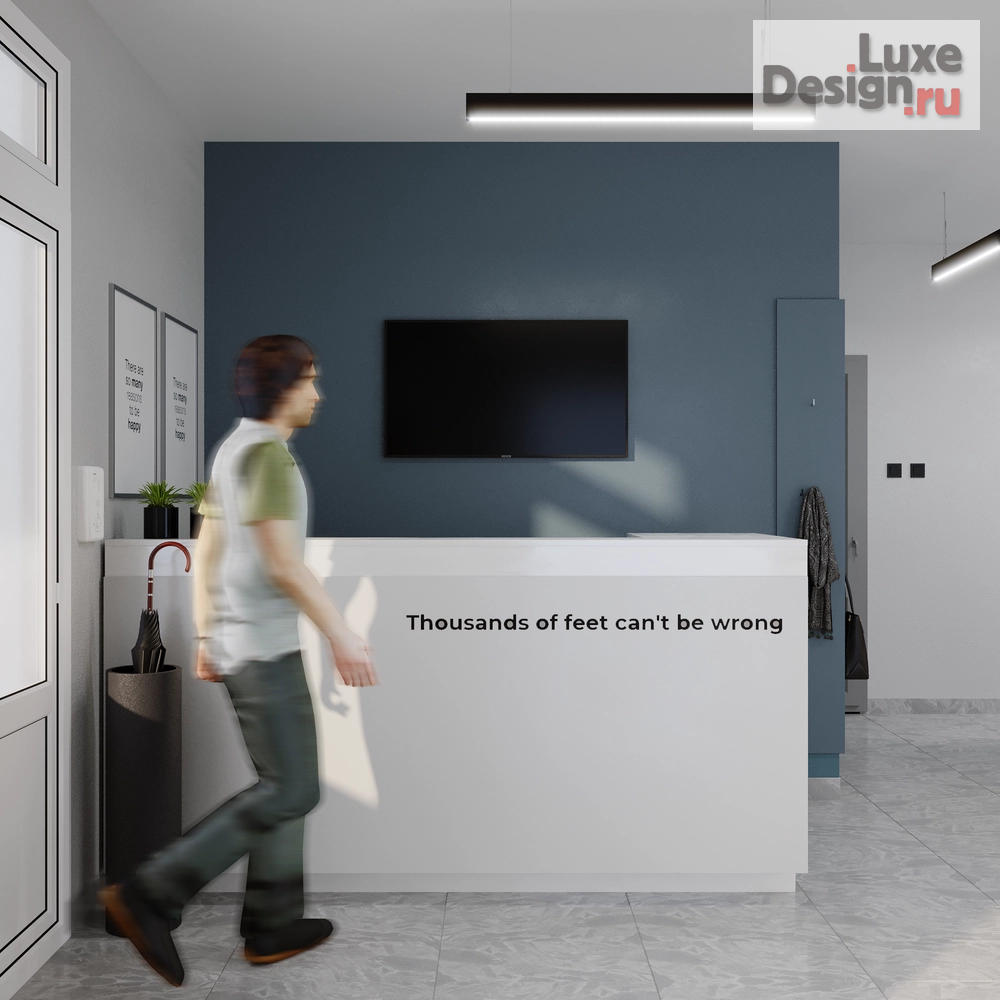 Дизайн интерьера лечебного учреждения "Подологический кабинет Podoc в Белграде" (фото 8)