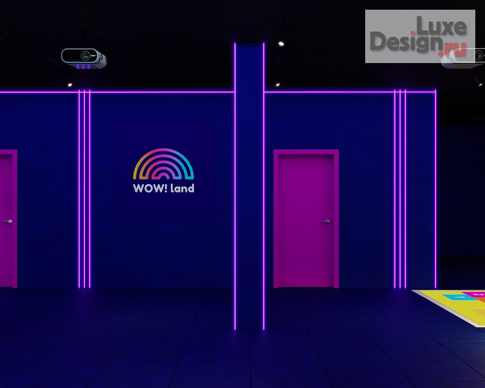 Дизайн интерьера клуба "Интерактивные парки WOW!LAND" (фото 8)