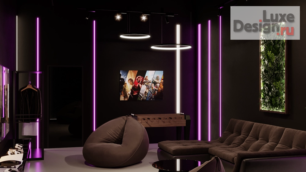 Дизайн интерьера клуба "Компьютерный клуб AURA, Елабуга" (фото 16)