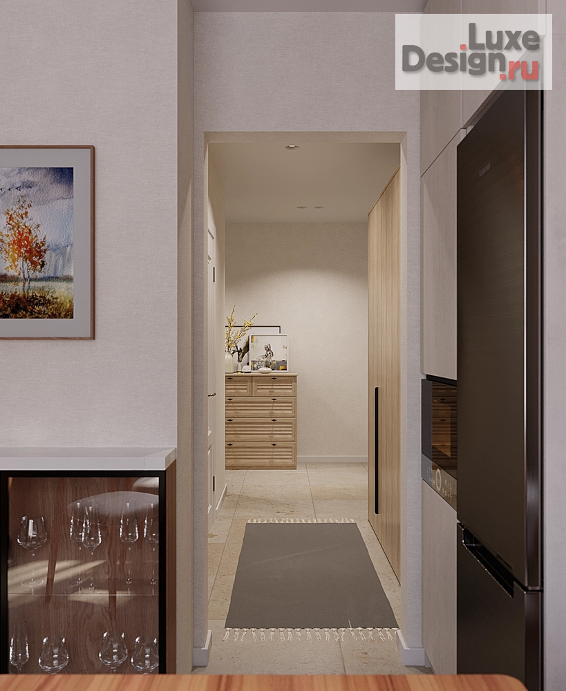 Дизайн интерьера двухкомнатной квартиры "Двушка в П-44 Митино" (фото 21)