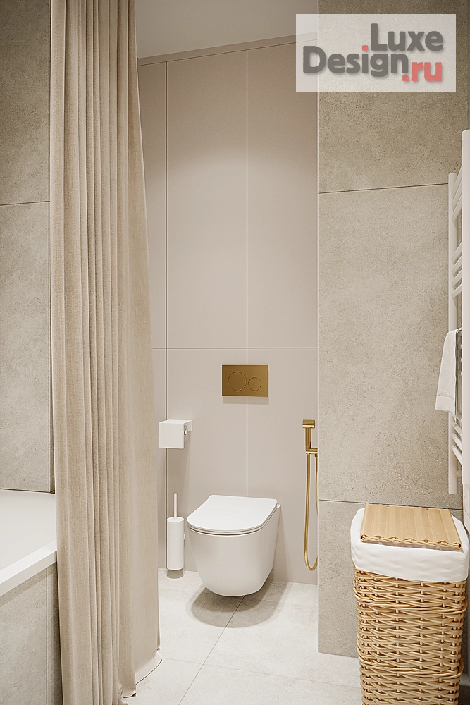 Дизайн интерьера трехкомнатной квартиры "Квартира 57 кв.м. ЖК Южные Сады Мск" (фото 22)