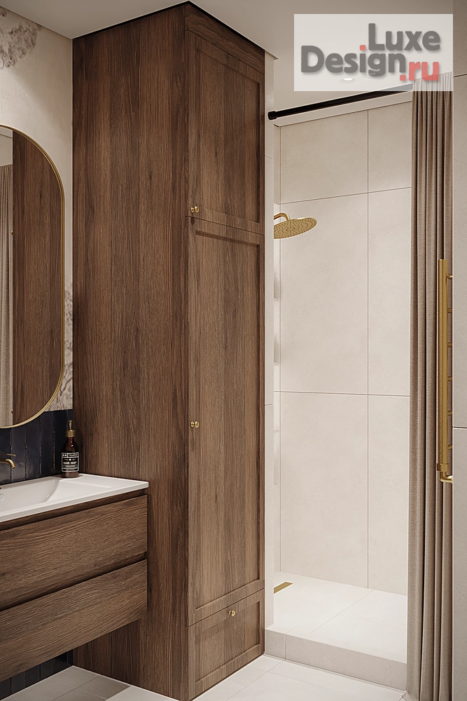 Дизайн интерьера двухкомнатной квартиры "Квартира 49 кв.м. ЖК Legenda Business СПб." (фото 19)