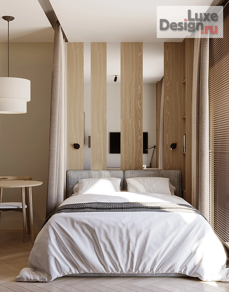 Дизайн интерьера квартиры студии "Студия ЖК Метрополия МСК" (фото 9)