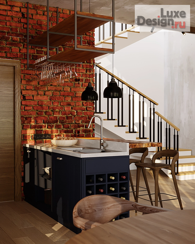 Дизайн интерьера загородного дома "Дом КП Юкковское Спб часть 1" (фото 14)