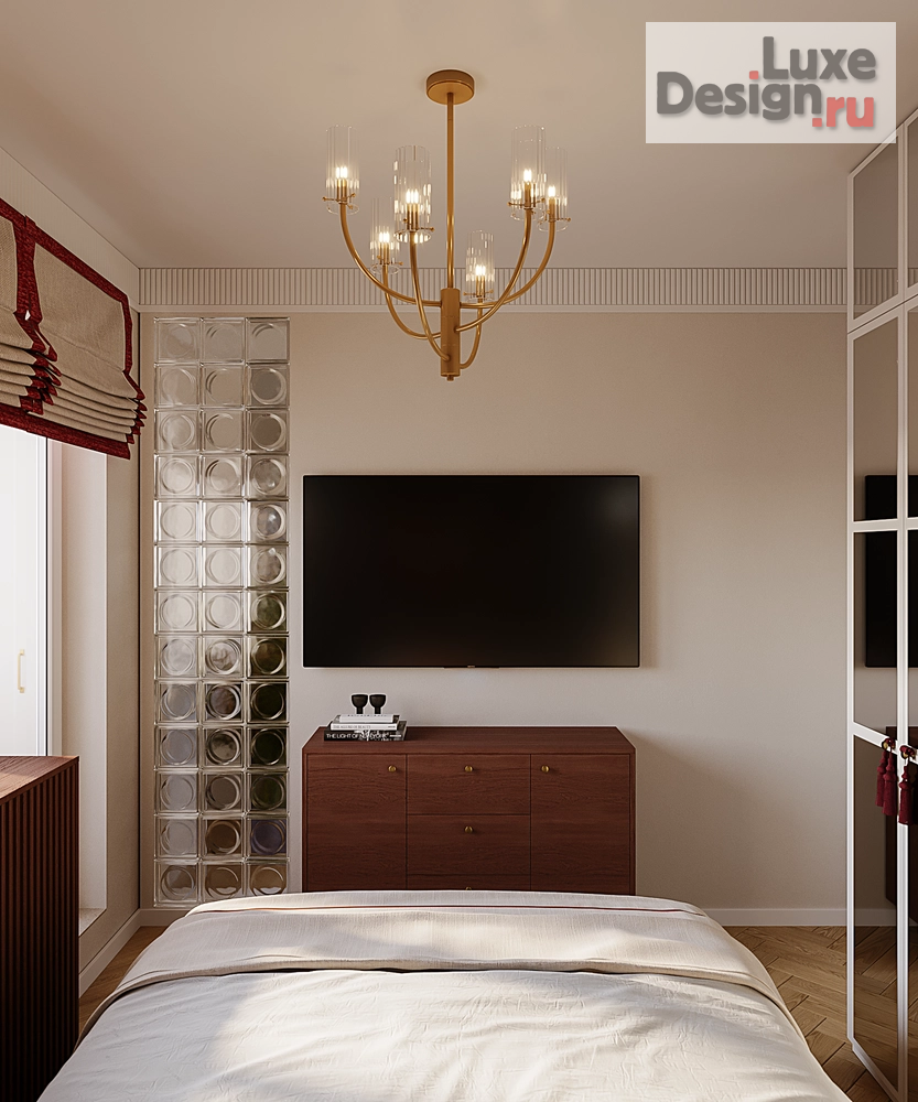 Дизайн интерьера двухкомнатной квартиры "Квартира 33 кв.м. метро Аэропорт МСК" (фото 19)