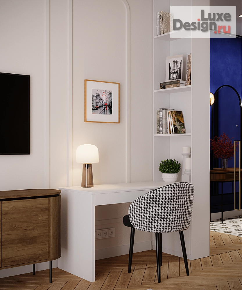 Дизайн интерьера двухкомнатной квартиры "Квартира 49 кв.м. ЖК Legenda Business СПб." (фото 20)