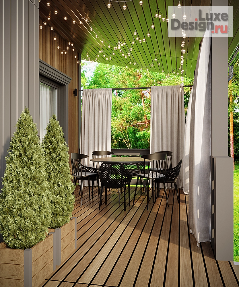 Дизайн интерьера частного дома "Дача на Истре 170 кв.м." (фото 35)