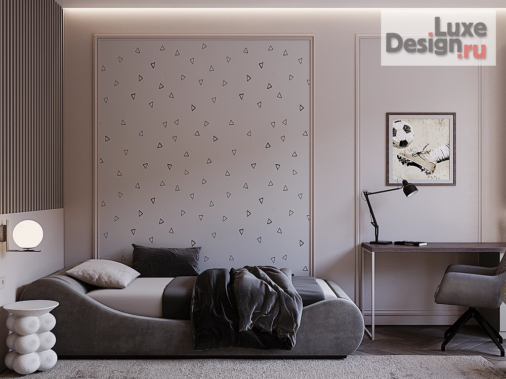 Дизайн интерьера комнаты "Комната для подростков в ЖК iLove Мск" (фото 7)