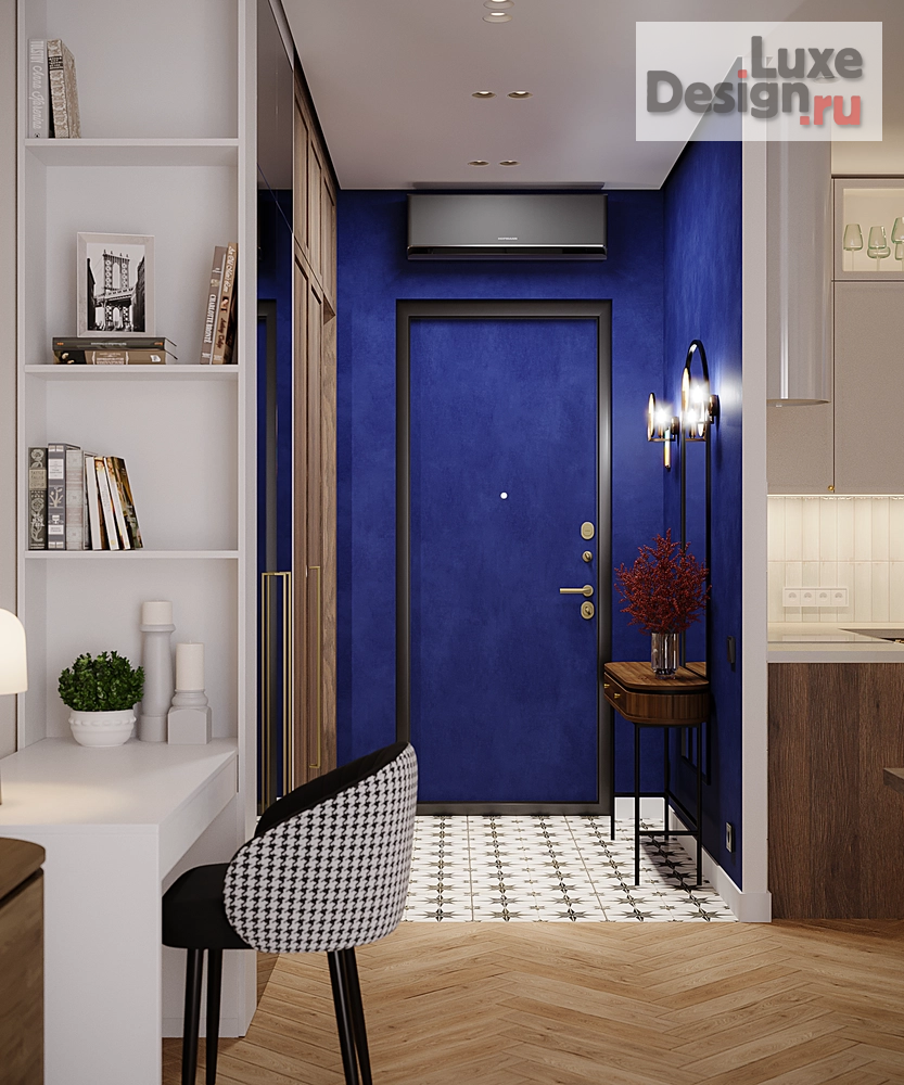 Дизайн интерьера двухкомнатной квартиры "Квартира 49 кв.м. ЖК Legenda Business СПб." (фото 22)