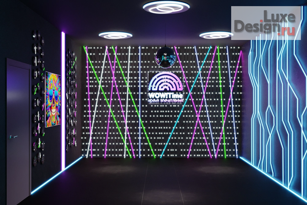 Дизайн интерьера клуба "VR-Арена Wow!Time" (фото 11)