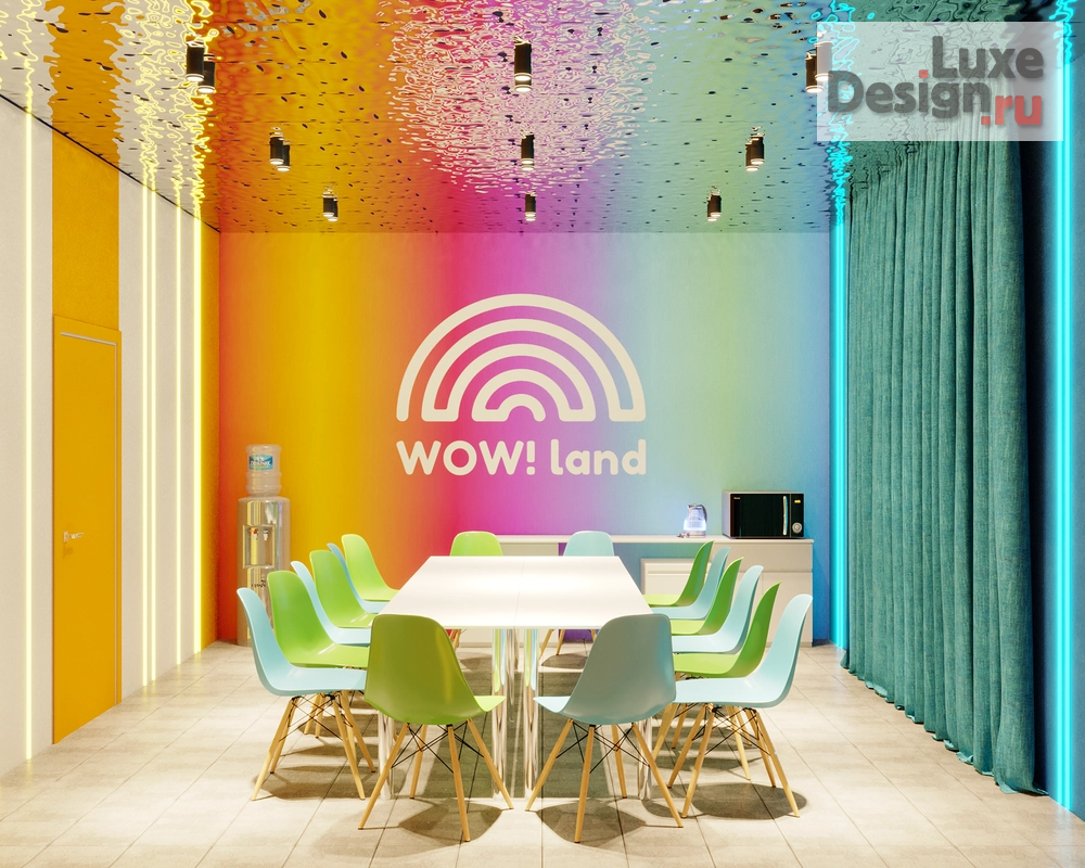 Дизайн интерьера клуба "Интерактивные парки WOW!LAND" (фото 1)