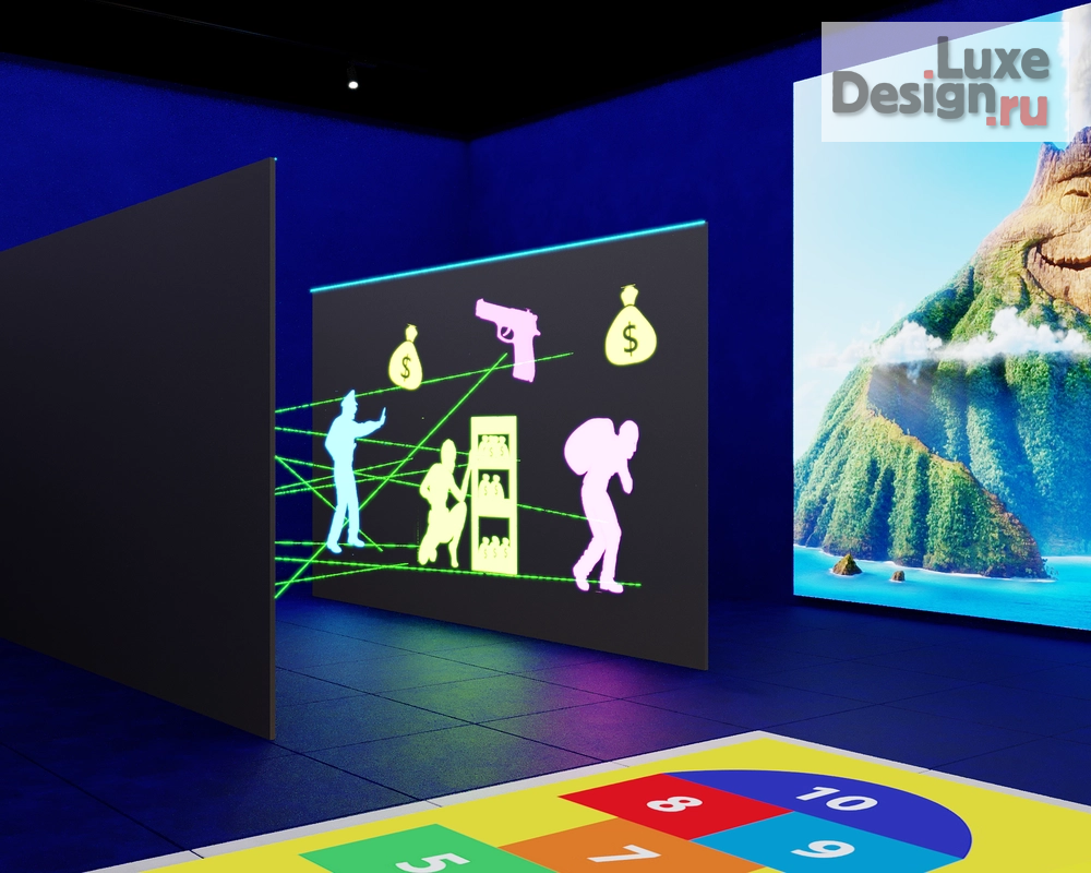 Дизайн интерьера клуба "Интерактивные парки WOW!LAND" (фото 9)