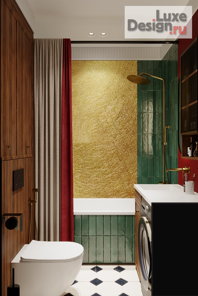 Дизайн интерьера двухкомнатной квартиры "Квартира 33 кв.м. метро Аэропорт МСК" (фото 23)