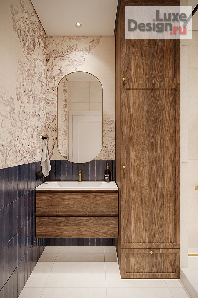 Дизайн интерьера двухкомнатной квартиры "Квартира 49 кв.м. ЖК Legenda Business СПб." (фото 23)