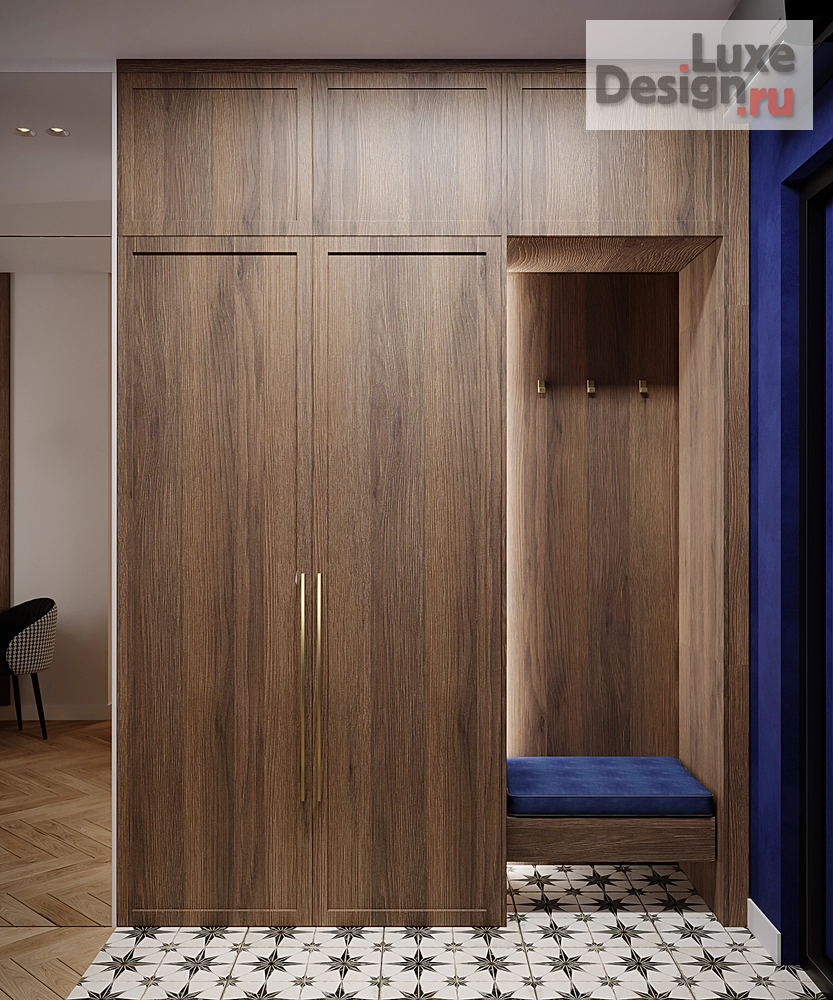 Дизайн интерьера двухкомнатной квартиры "Квартира 49 кв.м. ЖК Legenda Business СПб." (фото 24)