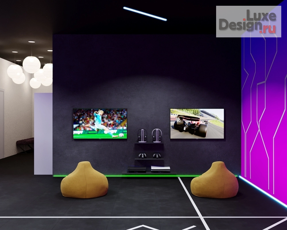 Дизайн интерьера клуба "VR-Арена Wow!Time" (фото 13)