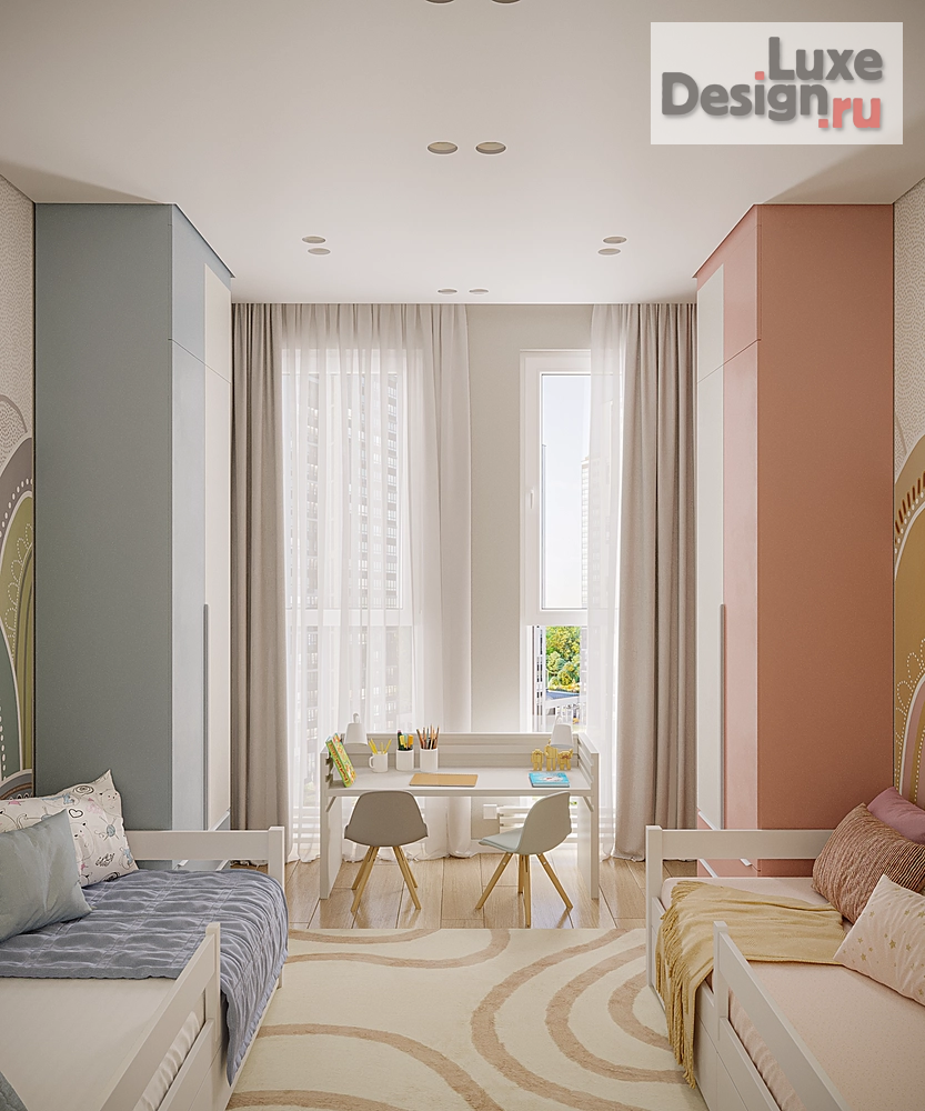 Дизайн интерьера трехкомнатной квартиры "Квартира 57 кв.м. ЖК Южные Сады Мск" (фото 26)