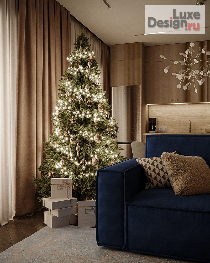 Дизайн интерьера таунхауса "Таунхаус в ЖК Удача Кривцово Тверь" (фото 1)