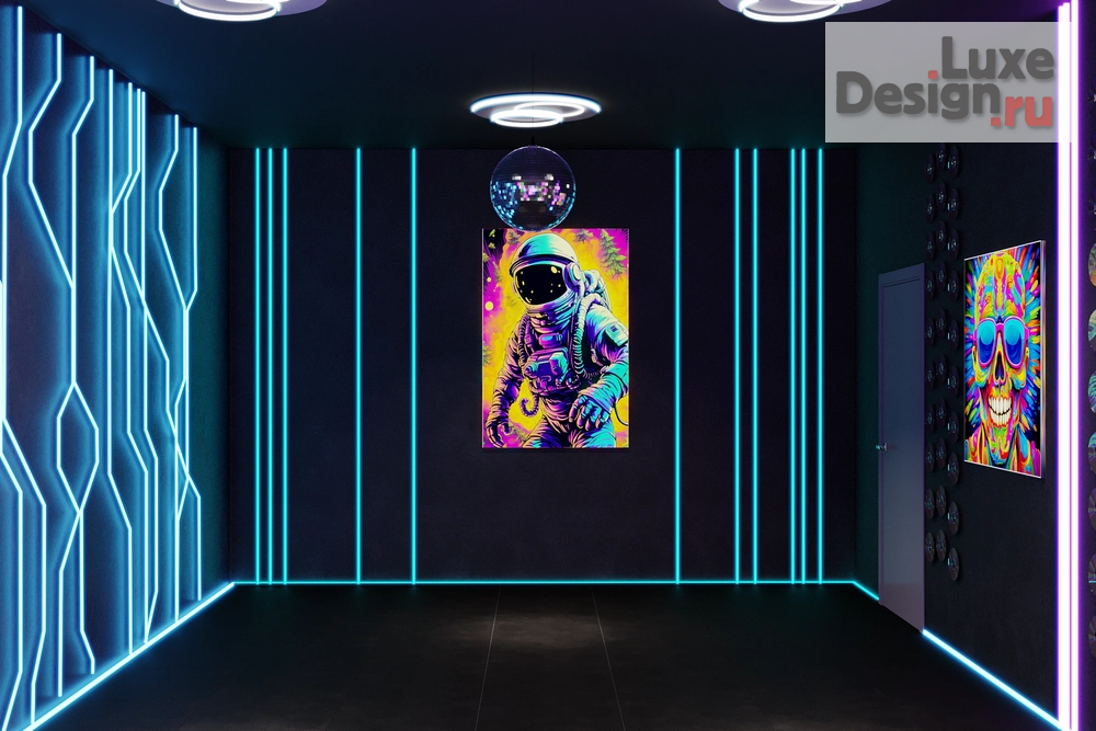Дизайн интерьера клуба "VR-Арена Wow!Time" (фото 15)