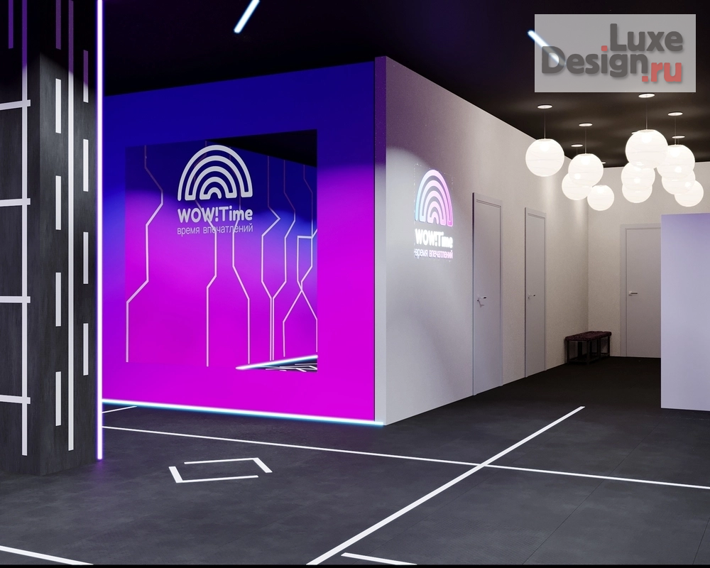 Дизайн интерьера клуба "VR-Арена Wow!Time" (фото 14)