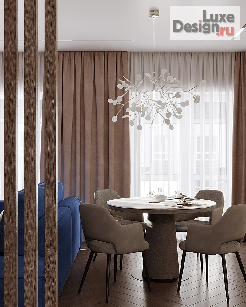 Дизайн интерьера таунхауса "Таунхаус в ЖК Удача Кривцово Тверь" (фото 9)