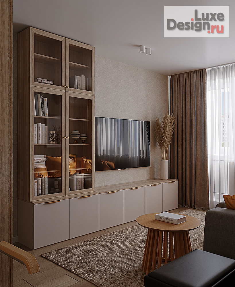 Дизайн интерьера двухкомнатной квартиры "Двушка в П-44 Митино" (фото 25)