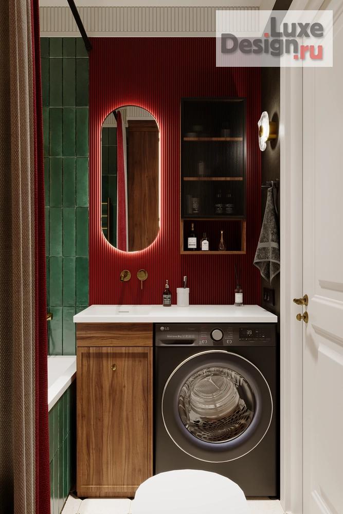 Дизайн интерьера двухкомнатной квартиры "Квартира 33 кв.м. метро Аэропорт МСК" (фото 27)