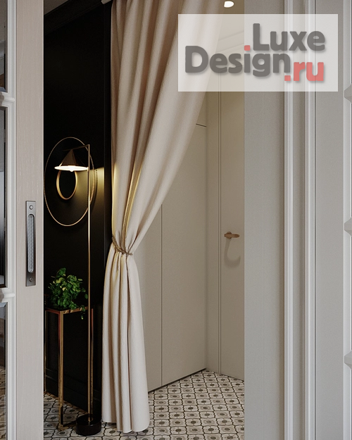 Дизайн интерьера трехкомнатной квартиры "Трехкомнатная квартира в ЖК Победа Тверь" (фото 6)